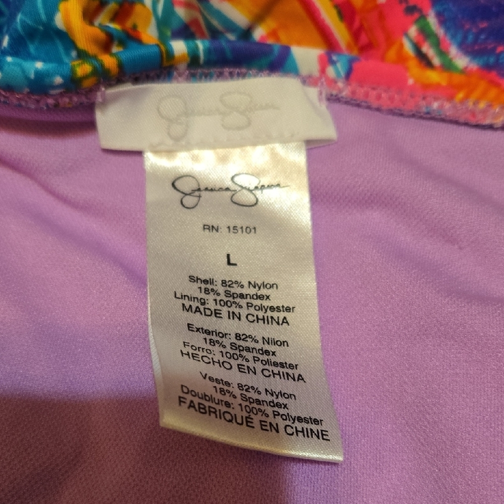 Jessica Simpson Multicolor Ruffle Bikini - Picture 2 of 7